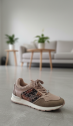 DEPORTIVA TERCIOPELO PERFORADO - Imagen 3