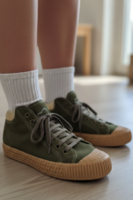 DEPORTIVA BOTÍN D. ALGODÓN VERDE - Imagen 2