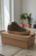 DEPORTIVA BOTÍN D. ALGODÓN VERDE - Imagen 3