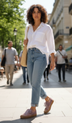 ZAPATILLA D. ALGODÓN ROSA