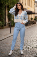 CARDIGAN ANNE AZUL - Imagen 3