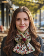 CUELLO PLUMA Y COLLAR GEOMETRICO