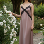 VESTIDO SHINY CASTAÑO