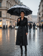 PARAGUAS VINTAGE NEGRO - Imagen 2