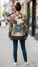 AMERICANA CAMUFLAJE SNOOPY - Imagen 3