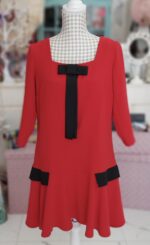 VESTIDO VALMI ROJO - Imagen 3