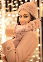 CONJUNTO GORRO/BUFANDA ROSA