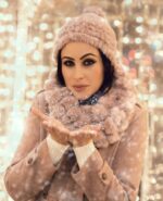 CONJUNTO GORRO/BUFANDA ROSA - Imagen 2