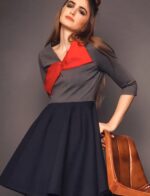 VESTIDO MOÑA ROJA - Imagen 2