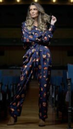 PANTALON ANIMAL PRIN AZUL