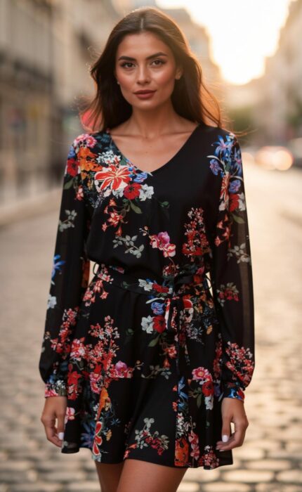 VESTIDO MINDY FLORES