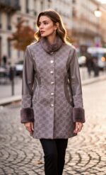 ABRIGO LUCIA GRIS - Imagen 2