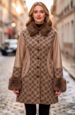 ABRIGO LUCIA TOPO - Imagen 2