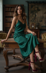 SANDALIA ATERCIOPELADA RUBI