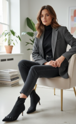 BOTIN APLIQUES FLORES