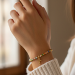 PULSERA MULTICOLOR CRUZ
