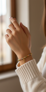 PULSERA MULTICOLOR CRUZ