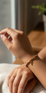 PULSERA MULTICOLOR CRUZ - Imagen 2