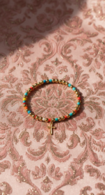 PULSERA MULTICOLOR CRUZ - Imagen 3