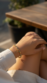 PULSERA MUTICOLOR MARIPOSA - Imagen 2