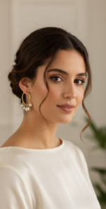 PENDIENTES ARITO PERLAS - Imagen 2