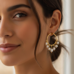 PENDIENTES ARITO PERLAS