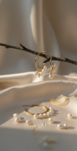 PENDIENTES ARITO PERLAS - Imagen 4