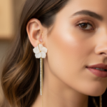 PENDIENTES ARO FLOR