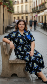 VESTIDO CAMISERO JIRAFAS - Imagen 3