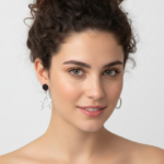 PENDIENTES ESTRELLA Y ARO PLATEADO