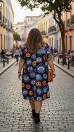 VESTIDO CAMISERO OJOS - Imagen 3