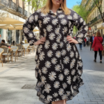 VESTIDO VOLANTE MARGARITAS