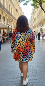 VESTIDO MULTI CORAZONES - Imagen 3