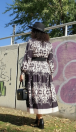 VESTIDO SIGRIS NEGRO - Imagen 3