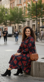 VESTIDO VOLANTE FRESAS - Imagen 4