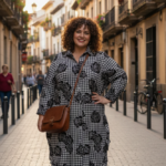 VESTIDO VOLANTE ROSAS