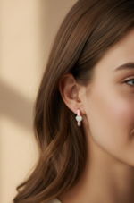 PENDIENTES MEDIO ARO CORAZON - Imagen 6