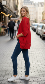 JERSEY PRIMAVERA ROJO - Imagen 2