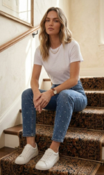 PANTALON AGNES TACHAS - Imagen 5