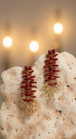 PENDIENTES OCEAN ROJO - Imagen 2