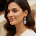 PENDIENTES PEZ ESMALTADO