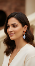 PENDIENTES PEZ ESMALTADO