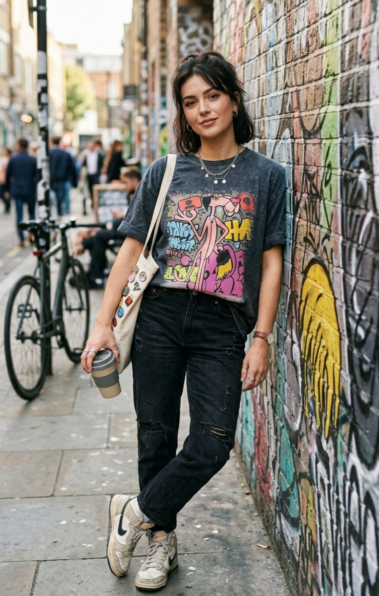 1772457773388 CAMISETA PINK PANTER - Imagen 1