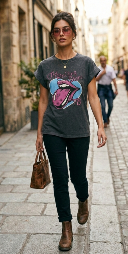 CAMISETA BOCA ROSA/AZUL