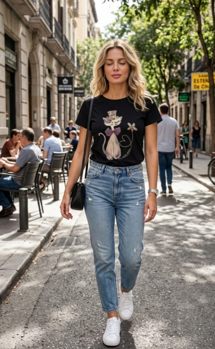 CAMISETA WHITLASH NEGRA