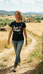 CAMISETA LOVE MUSIC - Imagen 2