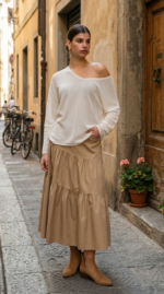 JERSEY HATTIE BEIGE - Imagen 2