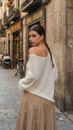 JERSEY HATTIE BEIGE - Imagen 4