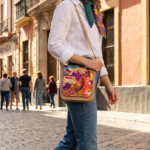 MANOLETINAS+BOLSO+PAÑUELO TURQUESA