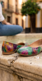 MANOLETINAS+BOLSO+PAÑUELO TURQUESA - Imagen 3